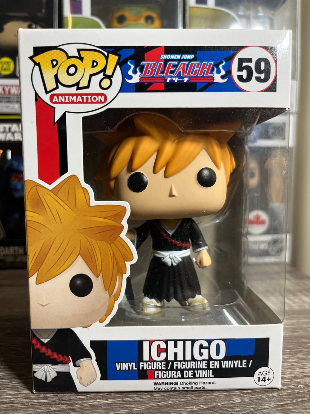 Funko Pop! Animation Bleach Ichigo Vinyl Figure - Orange & Black